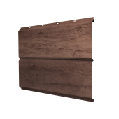 ЭкоБрус new 0,45 Print Premium с пленкой Almond Wood Fresh Центр Кровли