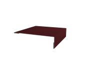 Планка мансардная 0,5 Satin Matt TX RAL 3005 красное вино (2м) Центр Кровли