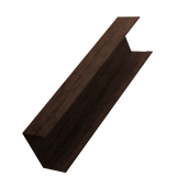 Крышка жалюзи Milan, Tokyo (для калиток, ворот) 0,45 Print-double Premium Antique Wood (2м) Центр Кровли