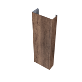 Полустолб для С21 0,45 Print Premium с пленкой Almond Wood Fresh (L1,5) Центр Кровли
