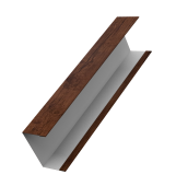 Крышка жалюзи Milan, Tokyo (для калиток, ворот) 0,45 Print-double Premium Cherry Wood Fresh (2,5м) Центр Кровли