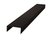 Крышка 30х20 жалюзи Texas 0,45 Print Elite Coffee Wood TwinColor (2,5м) Центр Кровли