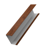 Крышка жалюзи Milan,Tokyo 0,45 Print-Double Premium Golden Wood Fresh (2,5м) Центр Кровли