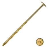 Саморез конструкционный тарельчатый Daxmer 8,0х80 (50шт) Torx желтый цинк Центр Кровли