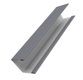 Крышка жалюзи Milan Slim 0,45 PE RAL 7004 сигнальный серый (2м) Центр Кровли