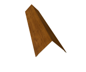 Угол внешний 110х110 0,45 Print Elite Golden Wood TwinColor (3м) Центр Кровли