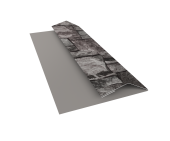 Планка финишная БХ new 0,45 Print Elite Fine Stone TwinColor (2м) Центр Кровли