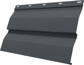 Корабельная доска Grand Line 0,5 Полидэкстер TwinColor с пленкой RAL 7024 мокрый асфальт Центр Кровли