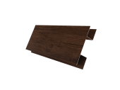 Планка H-образная стыковочная сложная 0,4 Print Premium Cherry Wood Fresh TwinColor (2м) Центр Кровли
