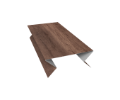 Планка угла внешнего составная нижняя 0,45 Print Premium Almond Wood Fresh (2м) Центр Кровли