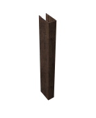 Стойка Texas для калиток и ворот 0,45 Print-double Elite Antique Wood (2м) Центр Кровли