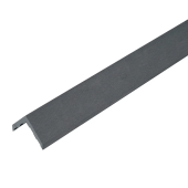 Профиль угловой CM Cladding 2000х70х70х10мм, ebony (эбен) Центр Кровли