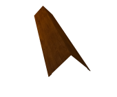 Угол внешний 110х110 0,45 Print-Double Premium Golden Wood Intense F (3м) Центр Кровли