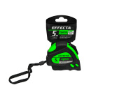 Рулетка Effecta Nylon 5м с магнитом, 2 фиксатора (580525) Центр Кровли