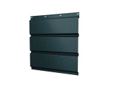Софит металлический центральная перфорация 0,5 GreenCoat Pural BT, matt с пленкой RR2H3 (RAL 7016 антрацитово-серый) Центр Кровли