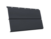ЭкоБрус new 3D 0,45 Drap RAL 7024 мокрый асфальт Центр Кровли