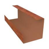 Планка угла внутреннего составная нижняя 0,45 Print Premium Rowan Wood Intense FTC (3м) Центр Кровли