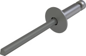 Заклепка вытяжная Daxmer 4,0х10 (1500шт) нерж/нерж RAL 7005 Центр Кровли