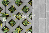 Решетка газонная Steingot Моноцвет 600х400х100мм серый полный прокрас Центр Кровли