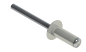 Заклёпка вытяжная Daxmer 4,8х12 RAL 9002 (500шт) нерж/нерж Центр Кровли