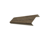 Ламель обратная 100 забора жалюзи Texas 0,45 Print Elite Nordic Wood TwinColor Центр Кровли