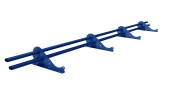 Снегозадержатель трубчатый Snow Kit RAL 5005 3м Центр Кровли
