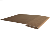 Планка начальная 0,45 Print Elite Honey Wood TwinColor (2м) Центр Кровли