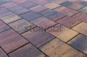 Плитка тротуарная Steingot Colormix Новый город высота 40мм Блэнд частичный прокрас Центр Кровли