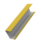 картинка Крышка жалюзи Milan, Tokyo (для калиток, ворот) 0,45 PE RAL 1018 цинково-желтый (2,5м) Центр Кровли Крышка жалюзи Milan, Tokyo (для калиток, ворот) 0,45 PE RAL 1018 цинково-желтый (2,5м) Центр Кровли