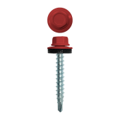 Саморез кровельный 4,8х35 (250шт) сверло №1 RAL 3001 Центр Кровли