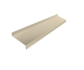 Отлив простой 150 0,45 Print Elite Milky Wood TwinColor (3м) Центр Кровли