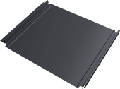 картинка Кликфальц Double Pro Grand Line 0,45 Drap двухсторонний с пленкой на замках RAL 7024 мокрый асфальт Центр Кровли Кликфальц Double Pro Grand Line 0,45 Drap двухсторонний с пленкой на замках RAL 7024 мокрый асфальт Центр Кровли