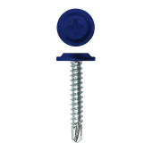 картинка Саморез ПШС Daxmer Pro 4,2х25 (500 шт) шлиц PH2 RAL 5002 Центр Кровли Саморез ПШС Daxmer Pro 4,2х25 (500 шт) шлиц PH2 RAL 5002 Центр Кровли