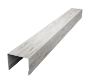 Крышка жалюзи Palermo 0,45 Print Elite Snow Wood TwinColor (3м) Центр Кровли