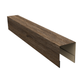 Планка боковая для забора из сайдинга ЭкоБрус 0,45 Print Elite Nordic Wood TwinColor (2,5м) Центр Кровли