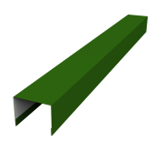 Крышка жалюзи Palermo 0,45 PE RAL 6002 лиственно-зеленый (2м) Центр Кровли