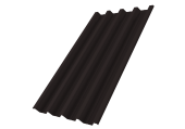 Профнастил Н60R v01 0,5 Velur X RAL 9005 черный Центр Кровли