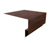 Планка околооконная сложная БХ new 200х75х27 0,4 Print Premium Cherry Wood Fresh TwinColor (2м) Центр Кровли