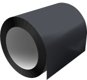 Отмотка Grand Line с внутренним диаметром намотки 600мм 0,5 Полидэкстер с пленкой RAL 7024 мокрый асфальт Центр Кровли