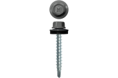 Саморез кровельный Daxmer 4,8х29 RAL 9006 (250) сверло №1 Центр Кровли