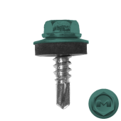 Саморез по металлу Daxmer 5,5х19 (250шт) сверло №3 RAL 6033 Центр Кровли