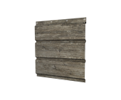 Софит металлический без перфорации 0,45 Print Elite с пленкой Nordic Wood TwinColor Центр Кровли