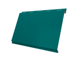 Вертикаль 0,2 classic 0,45 PE с пленкой RAL 5021 водная синь Центр Кровли