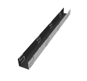 картинка Крепежный вкладыш универсальный жалюзи Milan Slim 0,5 Satin RAL 9005 черный (2м) Центр Кровли Крепежный вкладыш универсальный жалюзи Milan Slim 0,5 Satin RAL 9005 черный (2м) Центр Кровли