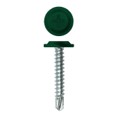 картинка Саморез ПШС Daxmer Pro 4,2х25 (500 шт) шлиц PH2 RAL 6005 Центр Кровли Саморез ПШС Daxmer Pro 4,2х25 (500 шт) шлиц PH2 RAL 6005 Центр Кровли