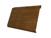 Софит Вертикаль 0,2 line Grand line 0,45 Print Elite Golden Wood TwinColor Центр Кровли