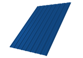 Профнастил С10B 0,5 Satin RAL 5005 сигнальный синий Центр Кровли