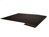 Планка начальная 0,45 Print Elite Coffee Wood TwinColor (2м) Центр Кровли