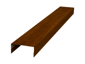 Крышка 30х15 жалюзи Texas 0,45 Print Premium Golden Wood Intense FTC (2м) Центр Кровли
