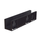 Лоток водоотводный пластиковый Aquastok Norma 150 Н230, класс нагрузки С250 1000х210х230 (11523) Центр Кровли